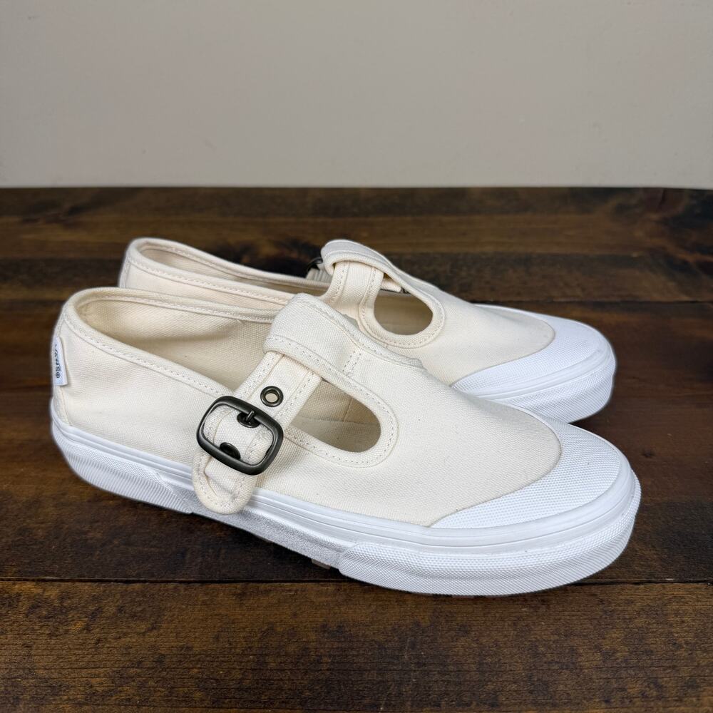 Vans Mary Jane Style 93 Shoes Sneakers Black Canvas Women’s 5 Men's 3.5 casual